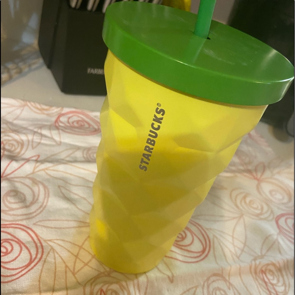 Starbucks pineapple cup